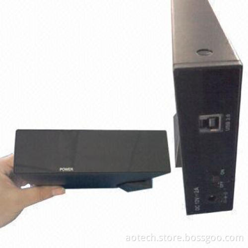 External Hard Drive Enclosure, 3.5 Hard Drive Case, Silk Polish, Plug-and-Play without Rebooting